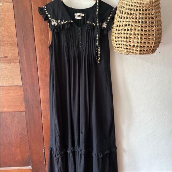 Christy Dawn Dresses & Skirts - Christy Dawn Black Embroidered Carolina Dress